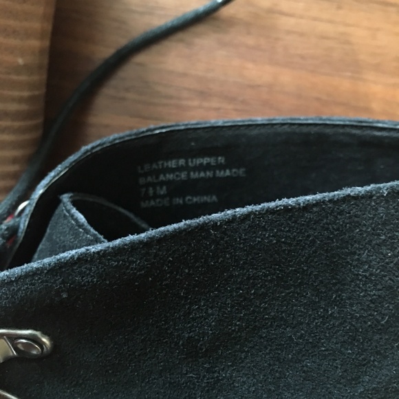 Suede Express heeled boots 7.5M - Picture 2 of 5